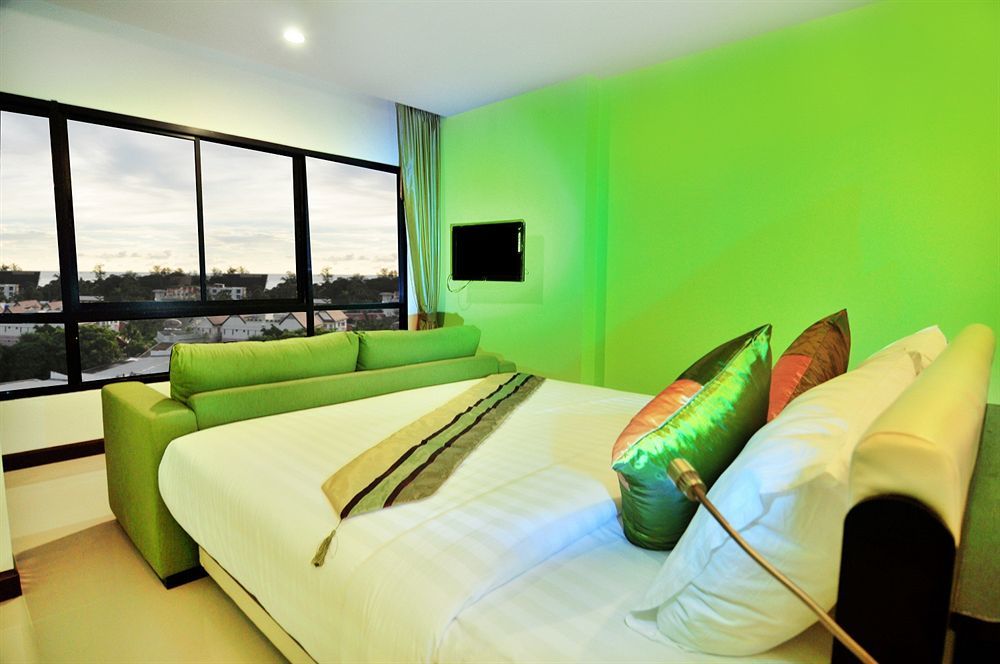 The Blueco Hotel Sha Plus Bãi biển Kata Ngoại thất bức ảnh